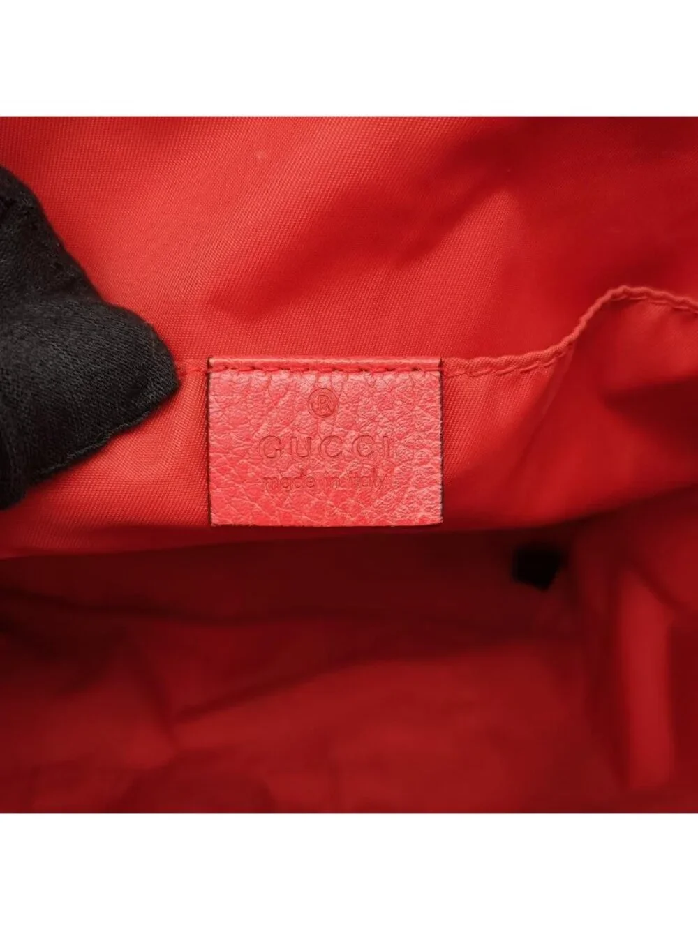 Gucci GG Pattern Orange Backpack